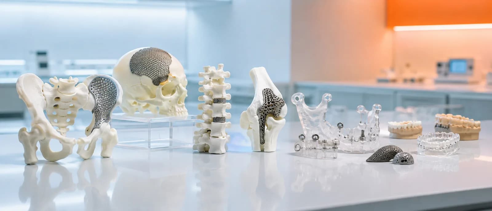3D printed anatomical models, guides and implants