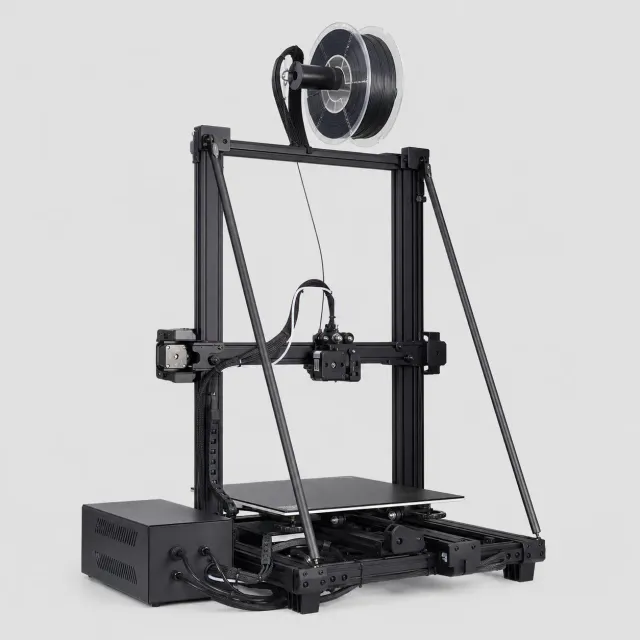 Representative CR-10 V2 rear engineering view